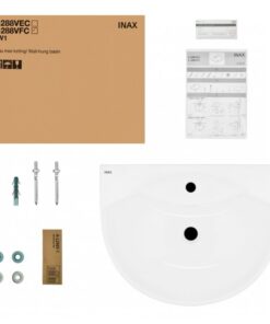 Alternative view of Chậu Rửa Lavabo Inax L-288V Treo Tường 570x452 mm