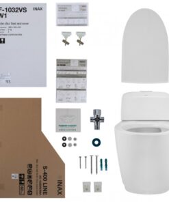 Alternative view of Bồn cầu 1 khối Inax AC-1032VN Nắp Êm Aqua Ceramic