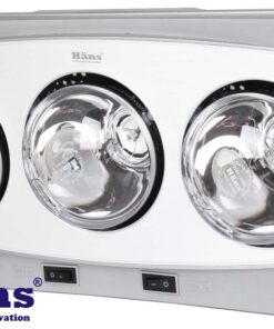 Đèn sưởi 3 bóng treo tường Hans – H3B