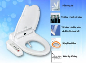 nắp bồn cầu thông minh nhật bản