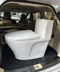Alternative view of Bồn Cầu Nắp Điện Tử INAX AC-989/CW-H18VN