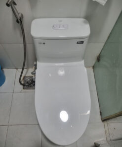Alternative view of Bồn cầu 1 khối Inax AC-989VN (AC989VN) Nắp Êm