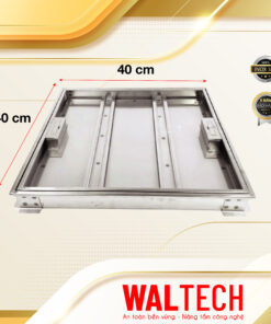 Nắp Bể Ngầm Inox Waltech 400x400