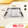 Nắp Bể Ngầm Inox Waltech 500x500 Chịu tải 500kg