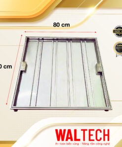 Nắp Bể Ngầm Inox Chịu Tải Waltech 800x800