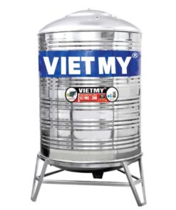BỒN INOX VIỆT MỸ 2000L (Φ 980 – 1180) ĐỨNG